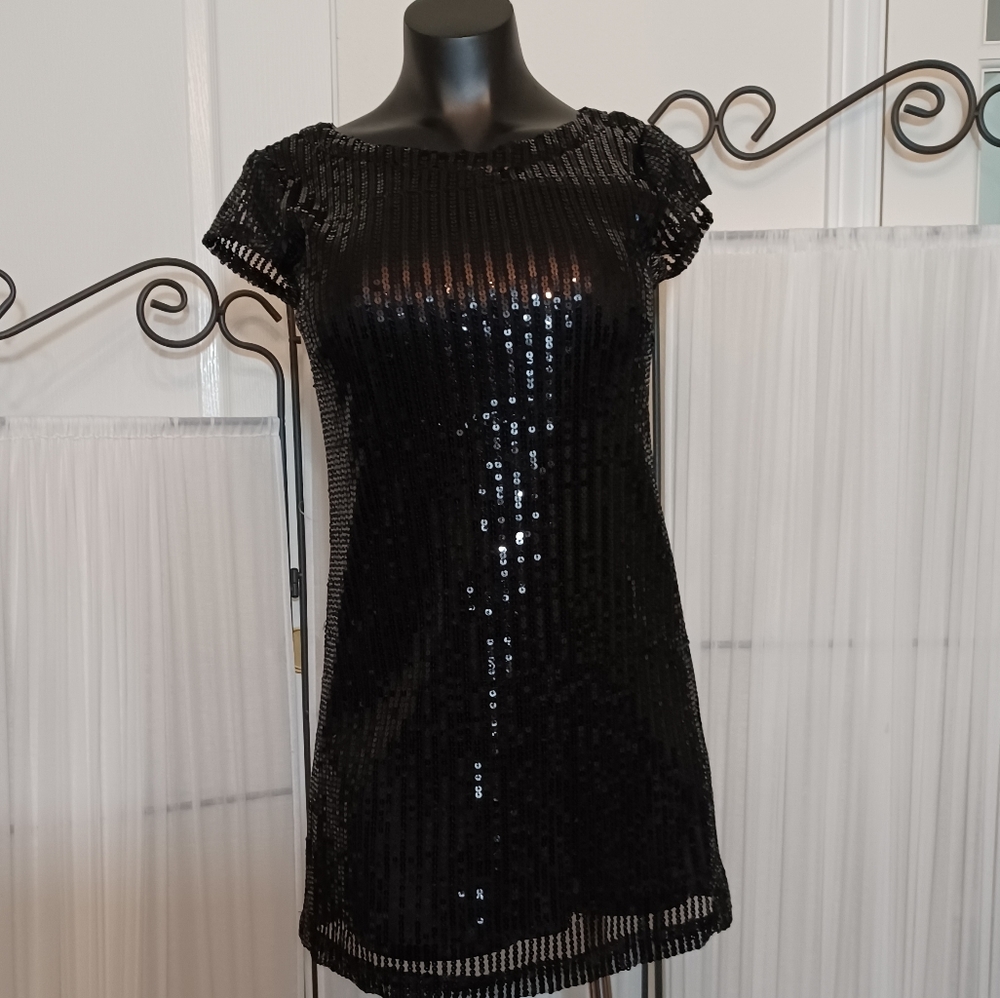 Sequined Sheath Dress
